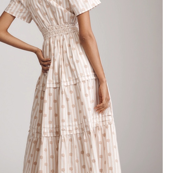 Anthropologie The Somerset Dress Embroidered Edition - Ivory - Picture 3 of 6